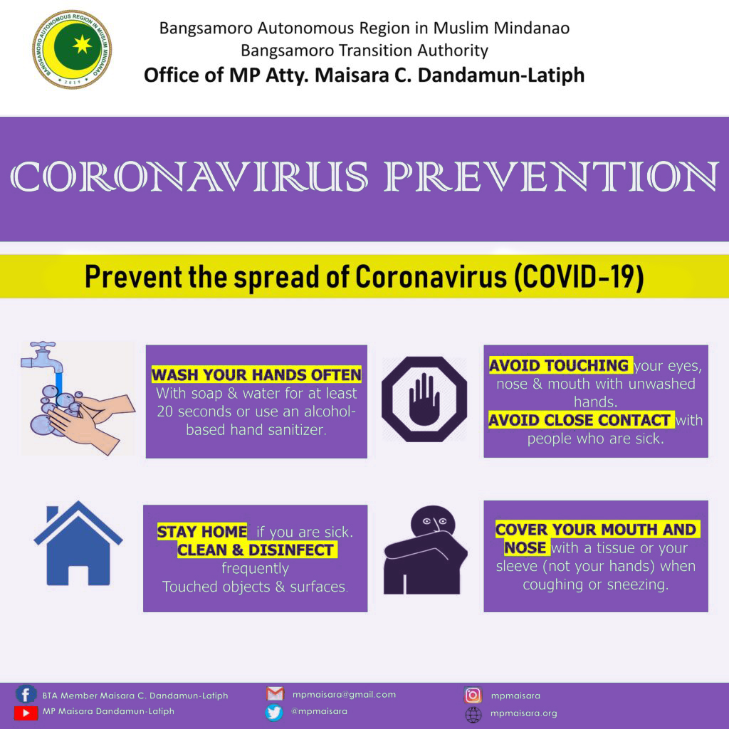 PREVENT THE SPREAD OF COVID 19