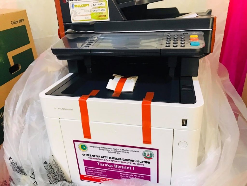 Bangsamoro, The Risograph Machine 