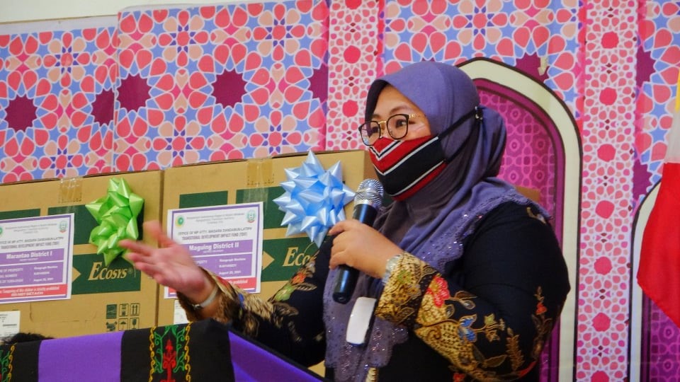 Photo of Bangsamoro Transition Authority MP Atty Maisara Latiph