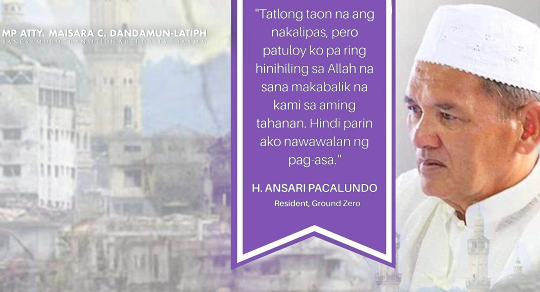 Ang kwento ni Bapa H. Ansari: Marawi Siege Survivor