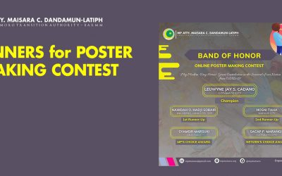 WINNERS for POSTER MAKING CONTEST