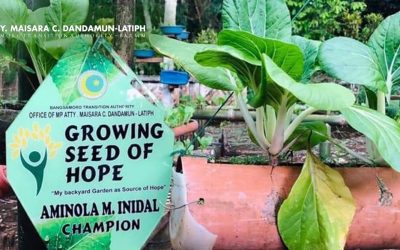 Visiting our “Growing Seed of Hope” Champion