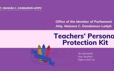 500 Pieces Of Teachers’ Personal Protection Kit