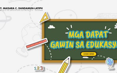 Mga Dapat Gawin sa Edukasyon