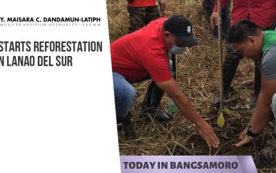 MENRE starts reforestation in Lanao del Sur