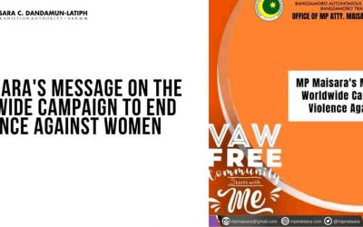 MP Maisara’s Message on the Worldwide Campaign to End Violence Against Women