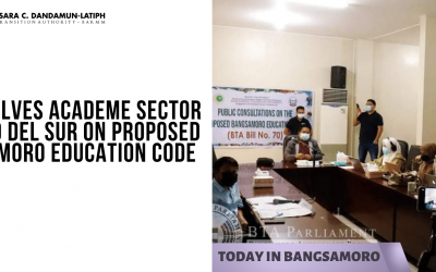 BTA involves academe sector in Lanao del Sur on proposed Bangsamoro Education Code