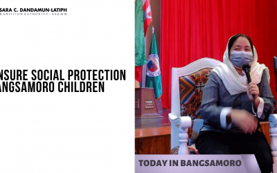 MSSD to ensure social protection for Bangsamoro children