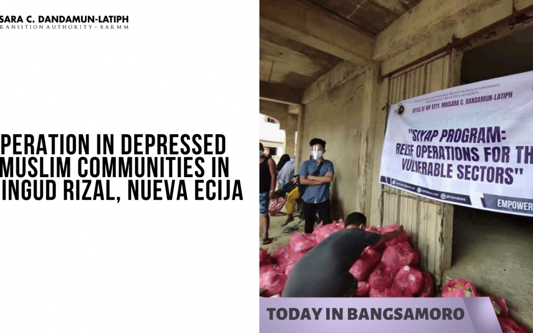 Siyap for Vulnerable Bangsamoro Families affected by Typhoon Ulyssess in Bandar a Ingud Rizal, Nueva Ecija