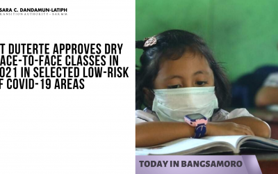 President Duterte approves dry run of face-to-face classes in January 2021 in selected low-risk of COVID-19 areas