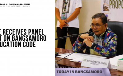 CBHTE receives panel report on Bangsamoro Education Code