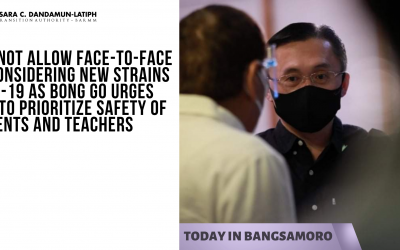 PRRD will not allow face-to-face classes considering new strains of COVID-19 as Bong Go urges officials to prioritize safety of students and teachers