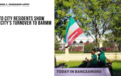 Cotabato City residents show support to city’s turnover to BARMM