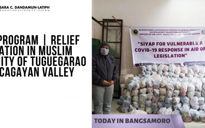 SIYAP PROGRAM | Relief Operation in Muslim COMM of Tuguegarao City