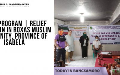 SIYAP PROGRAM | Relief Operation in Roxas Muslim Community, Isabela