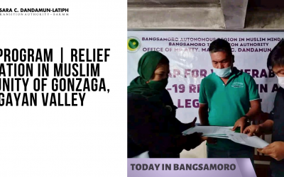 SIYAP PROGRAM | Relief Operation in Muslim Community of Gonzaga