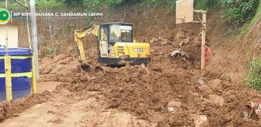 Landslide in Marawi IDP area