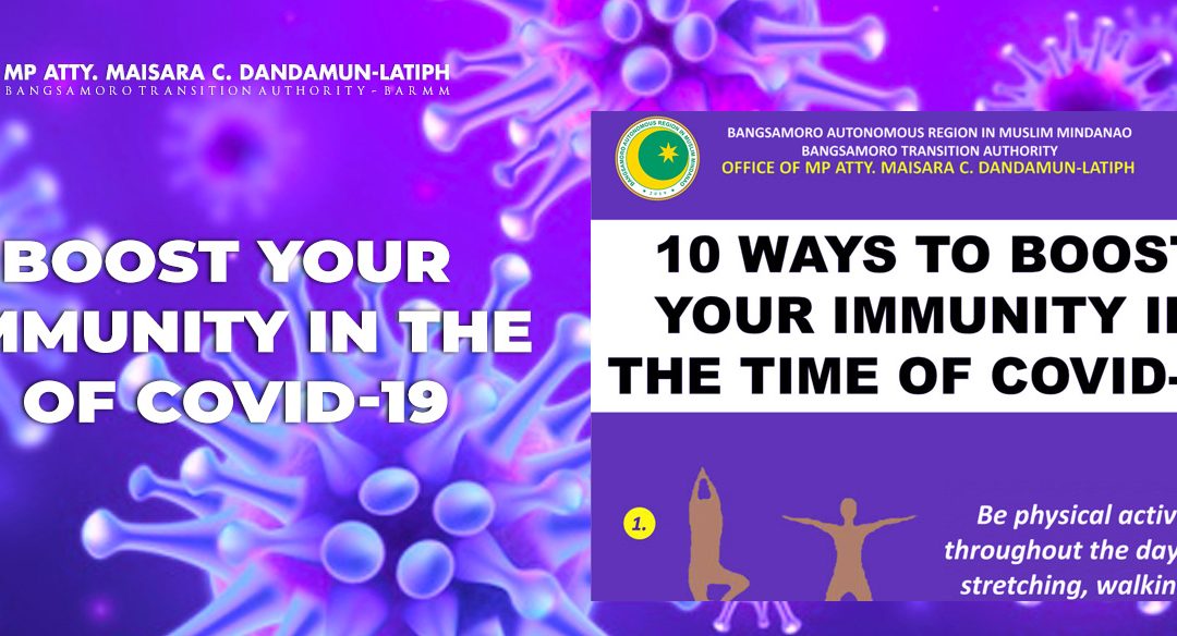 10 WAYS TO BOOST YOUR IMMUNITY IN THE TIME OF COVID-19.