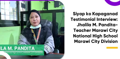 WATCH | Siyap ko Kapaganad Testimonial Interview Teacher Jhalila