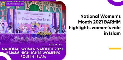 National Women’s Month 2021: BARMM highlights women’s role in Islam