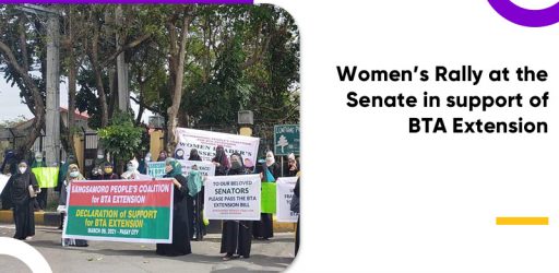 Women’s Rally at the Senate in support of BTA Extension