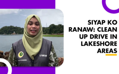 SIYAP KO RANAW: CLEAN UP DRIVE IN LAKESHORE AREAS