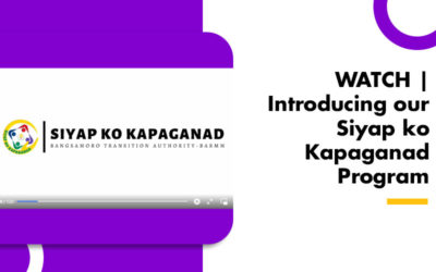 WATCH | Introducing our Siyap ko Kapaganad Program