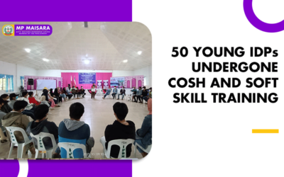 50 YOUNG IDPs UNDERGONE COSH AND SOFT SKILL TRAINING