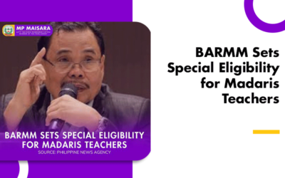 BARMM Sets Special Eligibility for Madaris Teachers