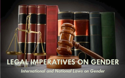 Legal Imperatives on Gender