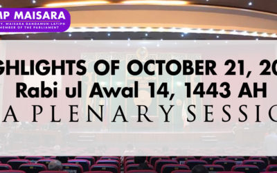 HIGHLIGHTS OF THE BTA PARLIAMENT SESSION NO. 79 ON OCTOBER 21, 2021 | Rabi ul Awal 14, 1443 AH