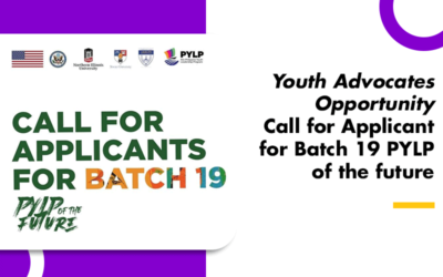 Call for Applicant for Batch 19 PYLP of the future