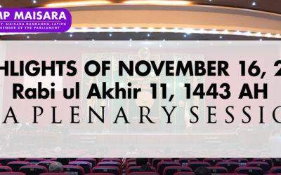 HIGHLIGHTS OF THE BTA PARLIAMENT SESSION NO. 80 ON NOVEMBER 16, 2021 | Rabi ul Akhir 11, 1443 AH