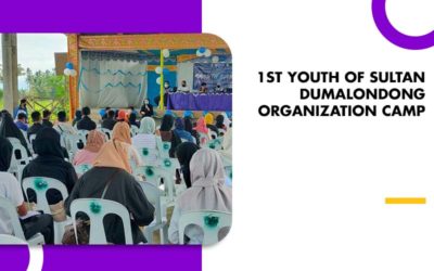 1st Youth of Sultan Dumalondong Organization Camp