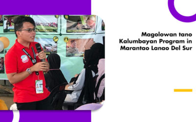 Magolowan tano Kalumbayan Program in Marantao Lanao Del Sur