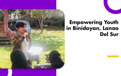 Empowering Youth in Binidayan, Lanao Del Sur