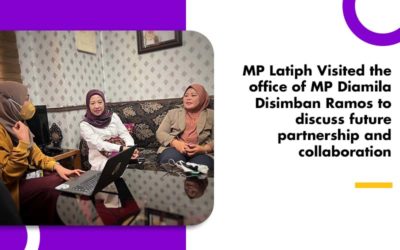 MP Latiph Visited the office of MP Diamila Disimban Ramos to discuss future partnership and collaboration