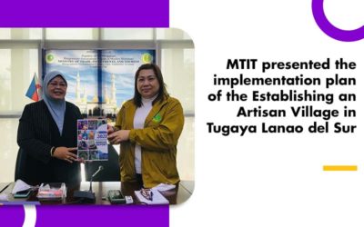 MTIT presented the implementation plan of the Establishing an Artisan Village in Tugaya Lanao del Sur