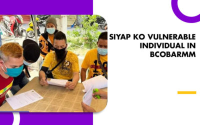 SIYAP KO VULNERABLE INDIVIDUAL IN BCOBARMM