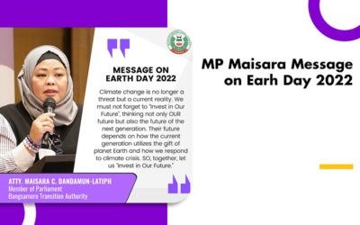 MP Maisara Message on Earh Day 2022