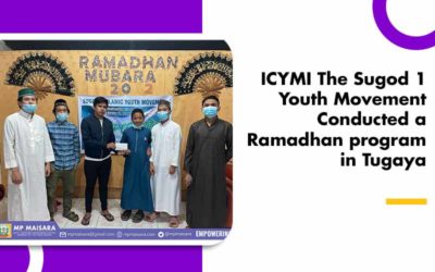 ICYMI The Sugod 1 Youth Movement Conducted a Ramadhan program in Tugaya