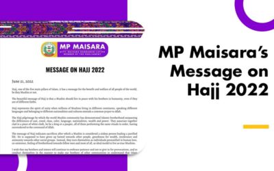 MP Maisara’s Message on Hajj 2022