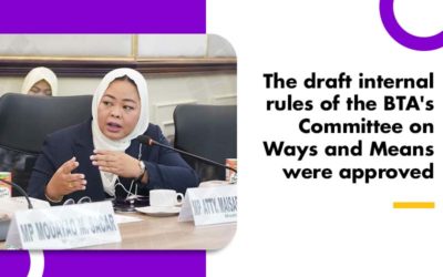 The draft internal rules of the BTA’s Committee on Ways and Means were approved