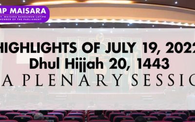 READ | HIGHLIGHTS OF THE BTA PARLIAMENT SESSION NO. 106 ON JULY 19, 2022 | Dhul Hijjah 20, 1443