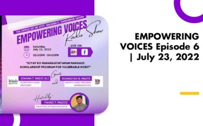 EMPOWERING VOICES Episode 6 | July 23, 2022