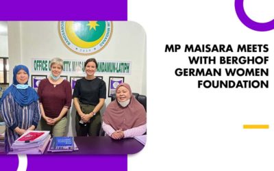 MP MAISARA MEETS WITH BERGHOF GERMAN WOMEN FOUNDATION