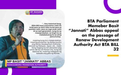 BTA Parliament Memeber Basit “Jannati” Abbas appeal on the passage of Ranaw Development Authority Act BTA BILL 32