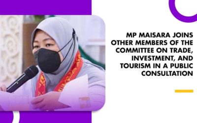 MP MAISARA JOINS OTHER MEMBERS OF THE COMMITTEE ON TRADE, INVESTMENT, AND TOURISM IN A PUBLIC CONSULTATION